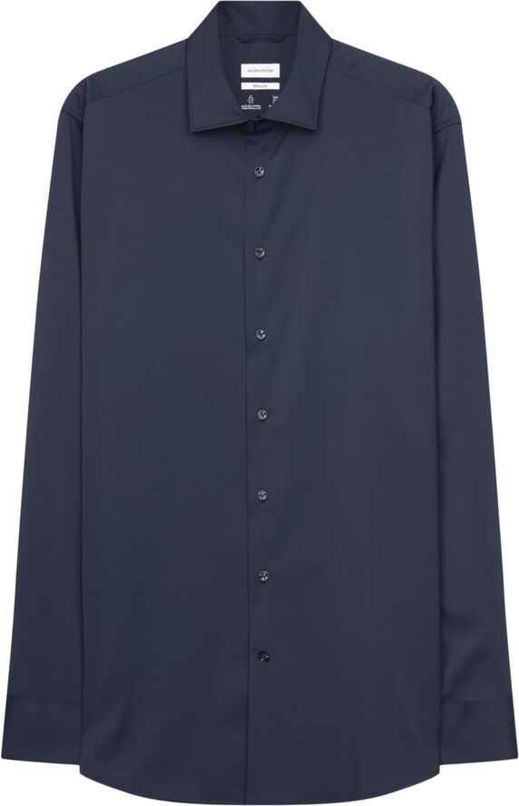 Performance shirt Regular Long sleeve Kent-Collar Uni