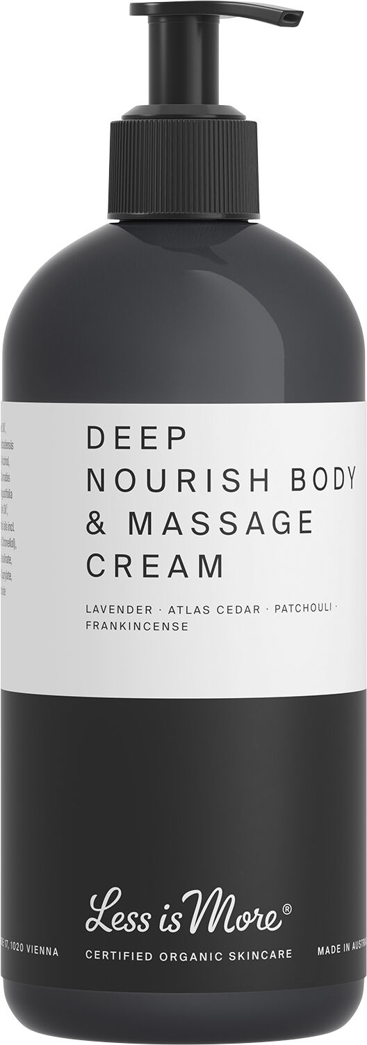Organic Deep Nourish Body & Massage Cream lavender