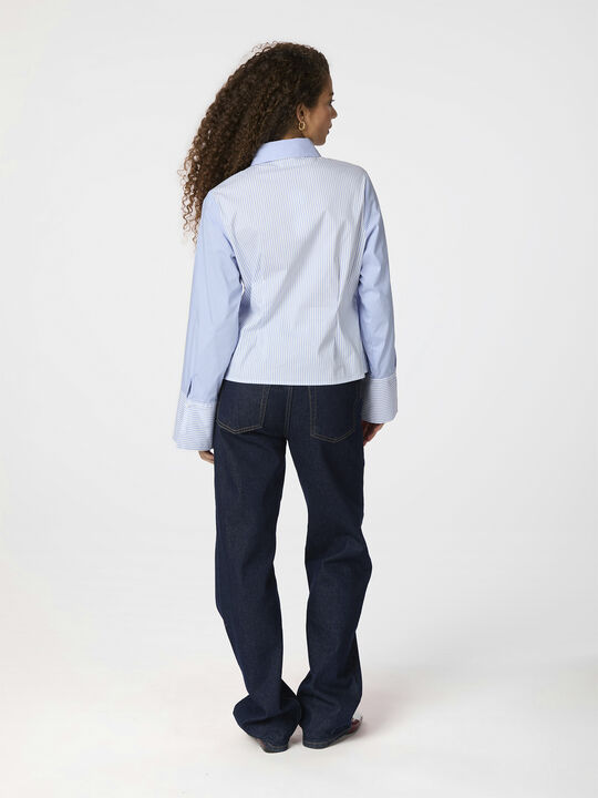 Rosa Mix Stripe Shirt
