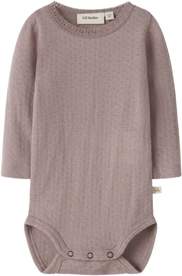 Nbfnora Ned Wo/Si Ls Slim Body Lil