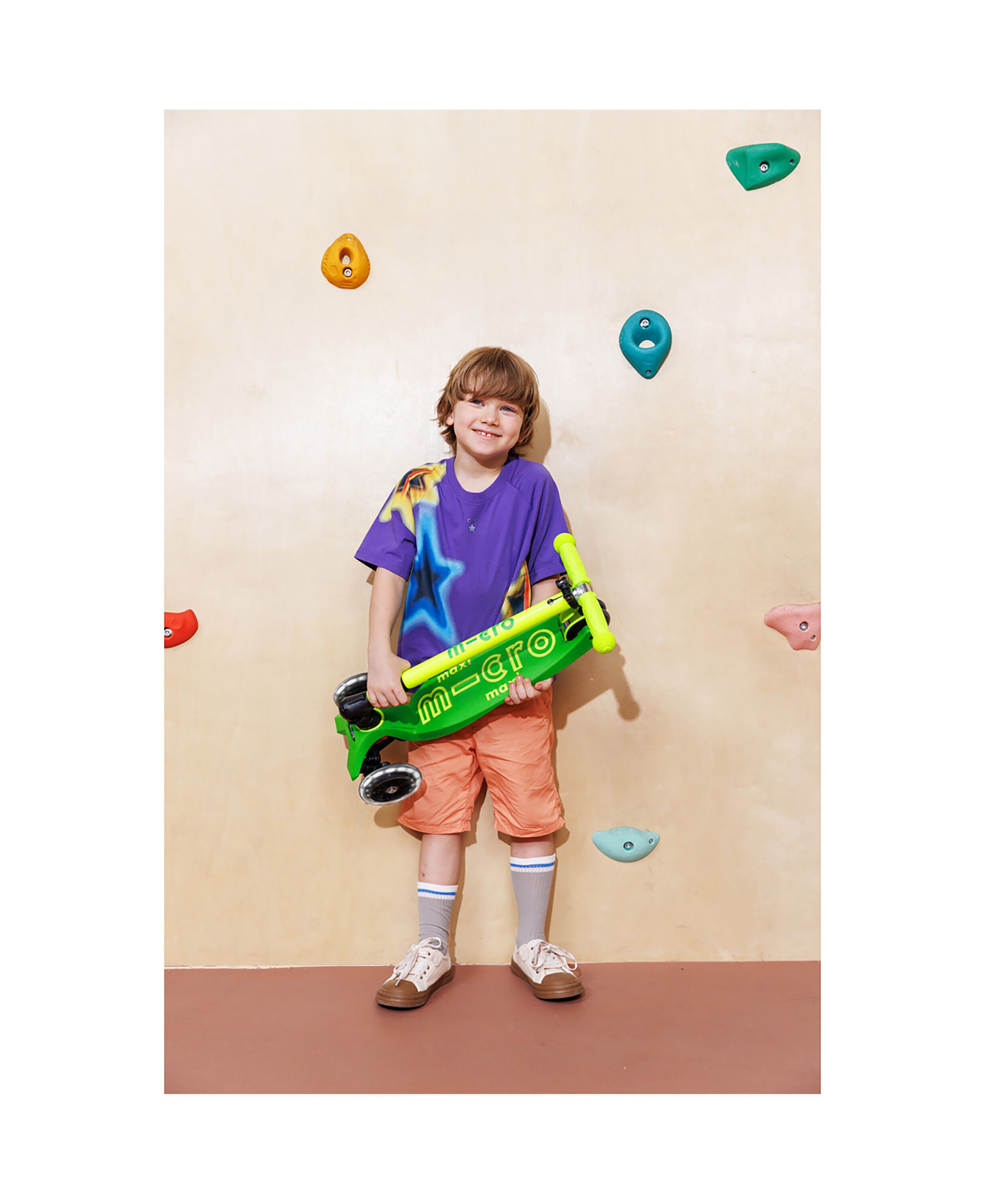 Micro - Maxi Deluxe Foldbar LED - Neon Parrot Green