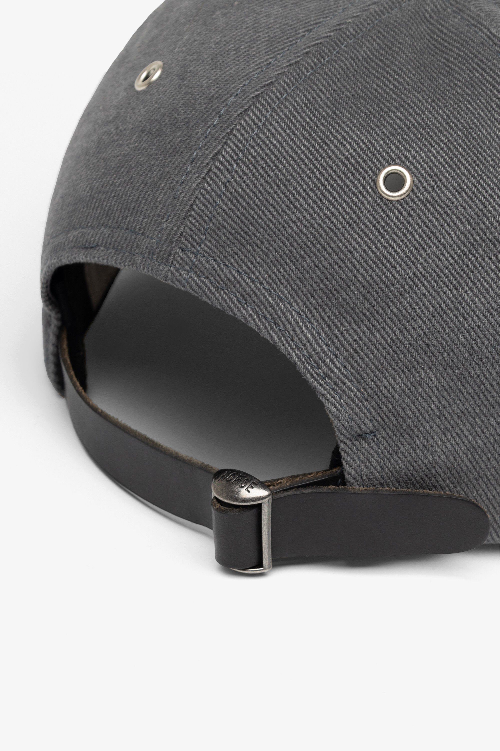 Bull Twill Denim 6-Panel Cap