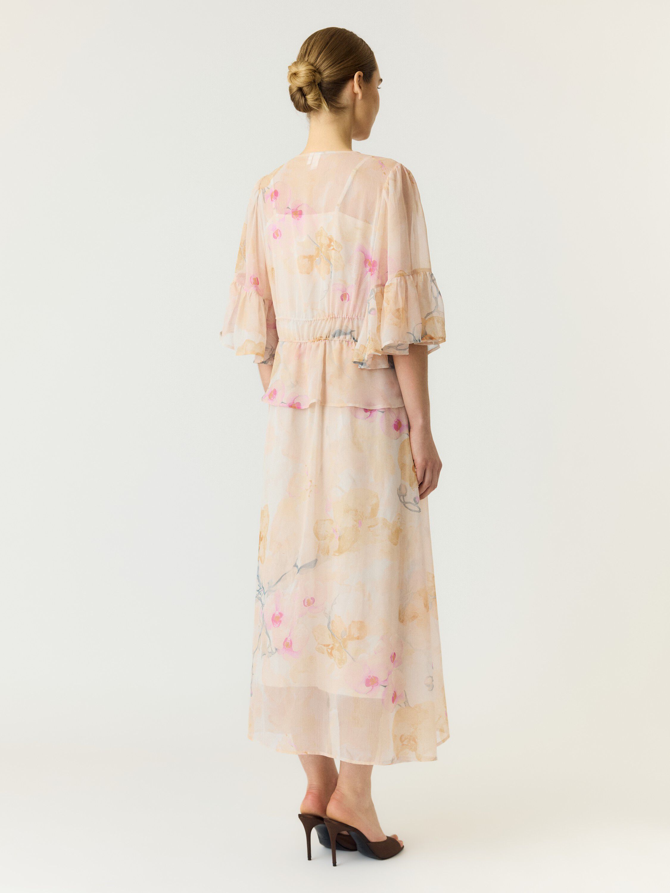 YASBLOMINA 2/4 ANKLE DRESS - SHOW