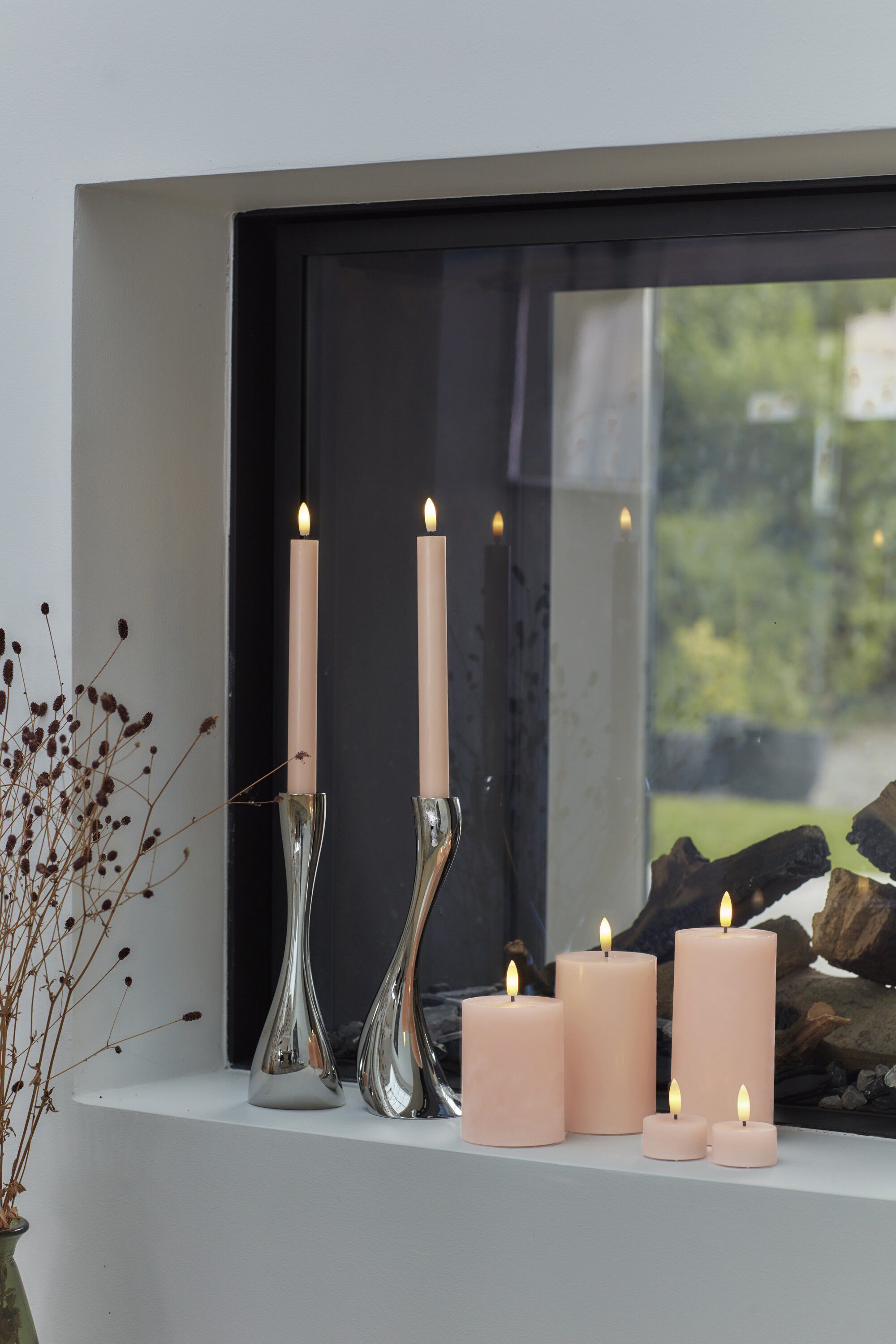 Sille &Oslash;7,5x10cm, Dusty Peach