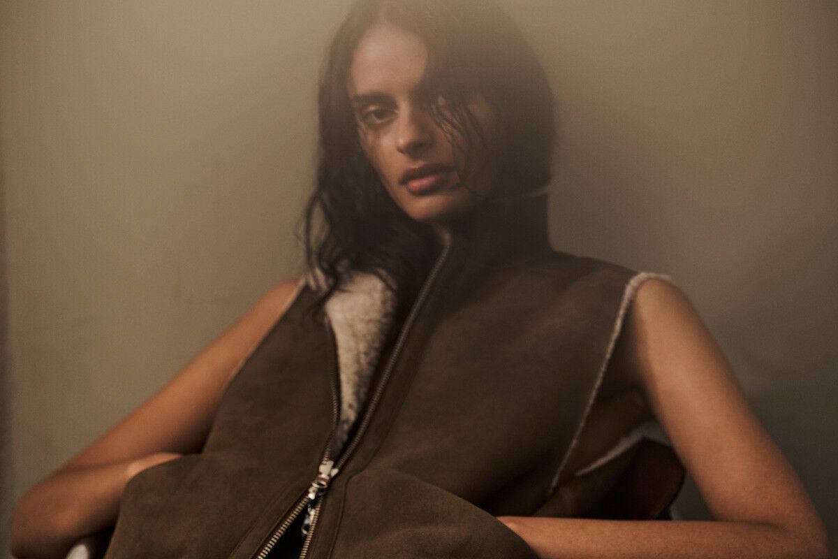 Shearling vest - Channe