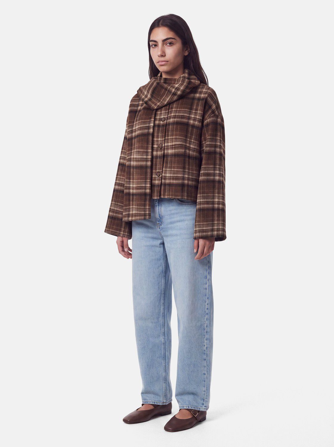 Pcamalia Short Jacket W. Scarf D2D