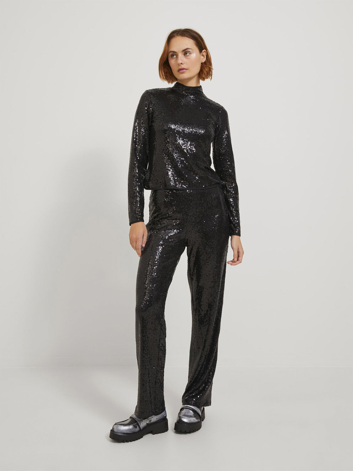 JXISLA SEQUIN LS TOP WVN