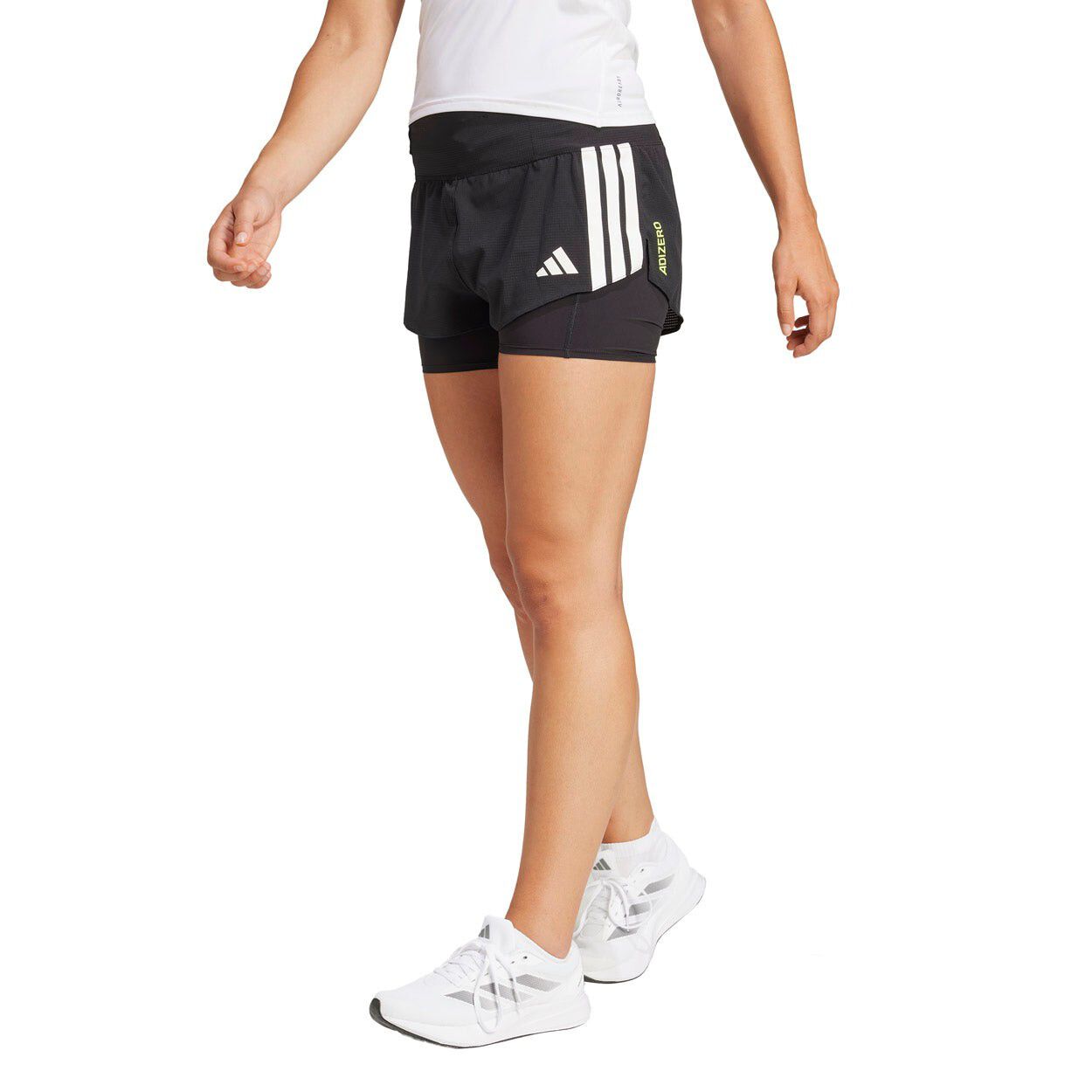 Adizero Running 2-in-1 Gel Pocket L&oslash;beshorts