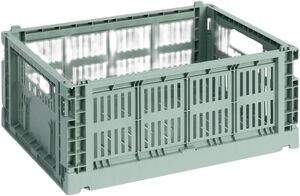 HAY Colour Crate-Medium-Sage green