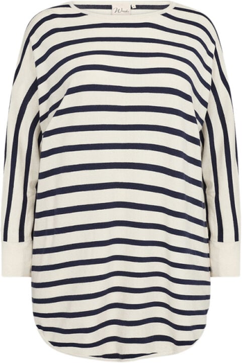 Curvy WA-SHANTI 6 Pullover Creme