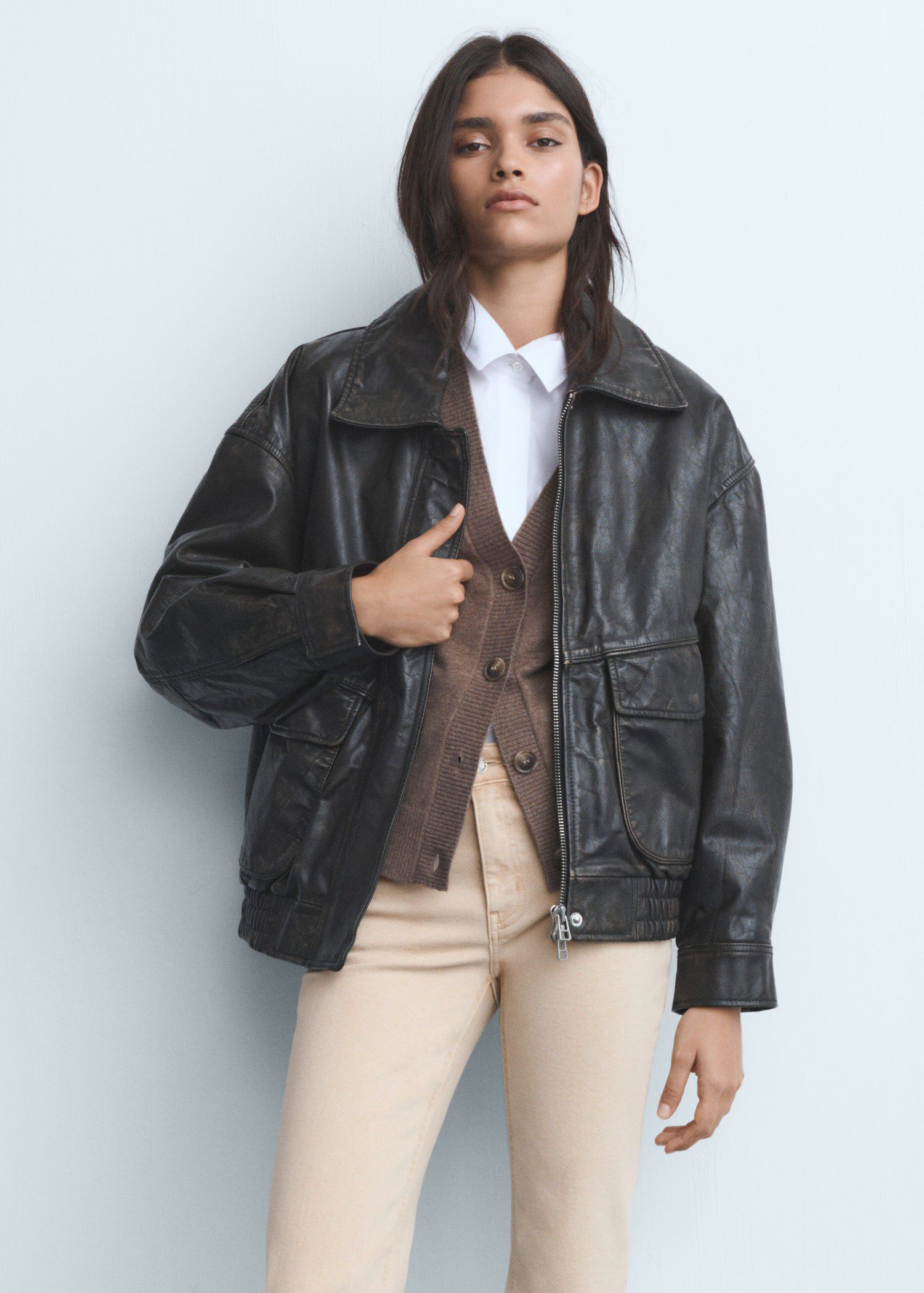 Sienna flared cropped jeans