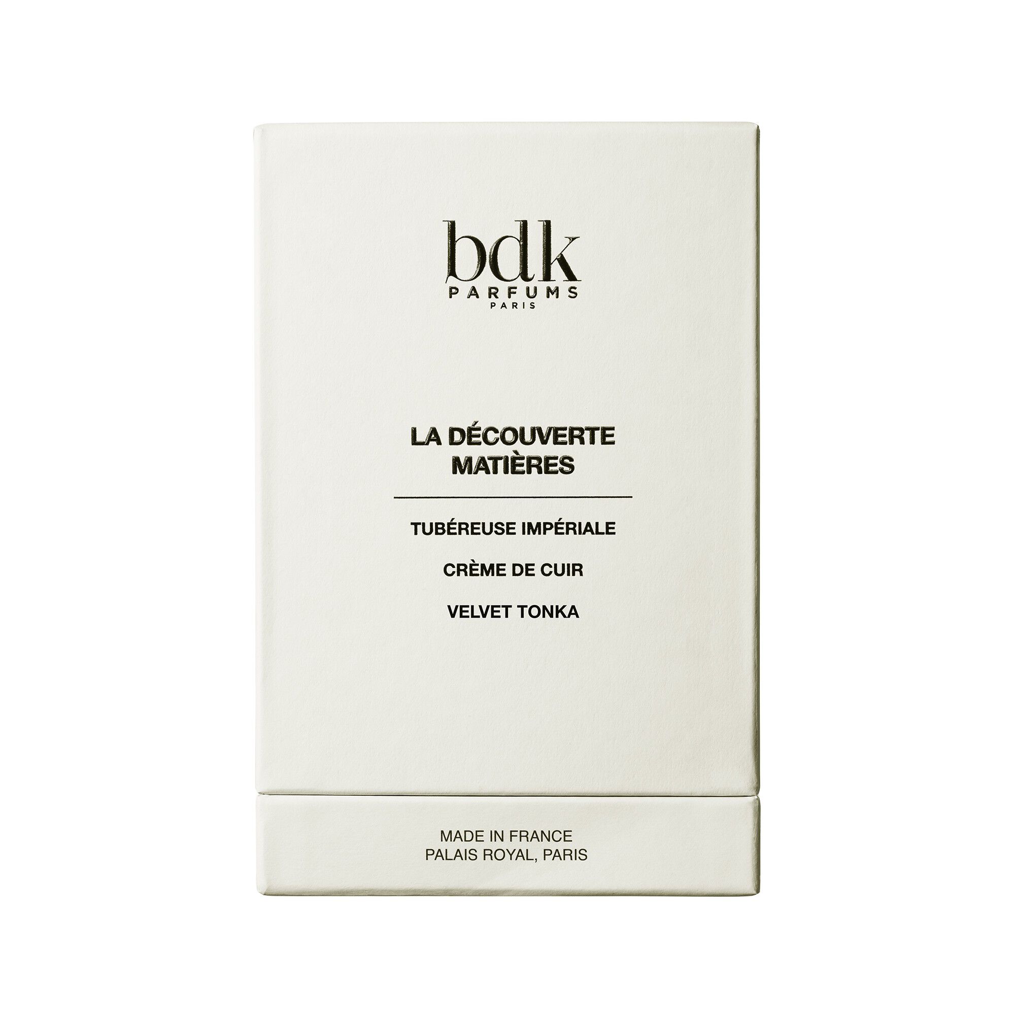 BDK Parfums Collection Mati&egrave;res Eau de Parfum 3x10ml