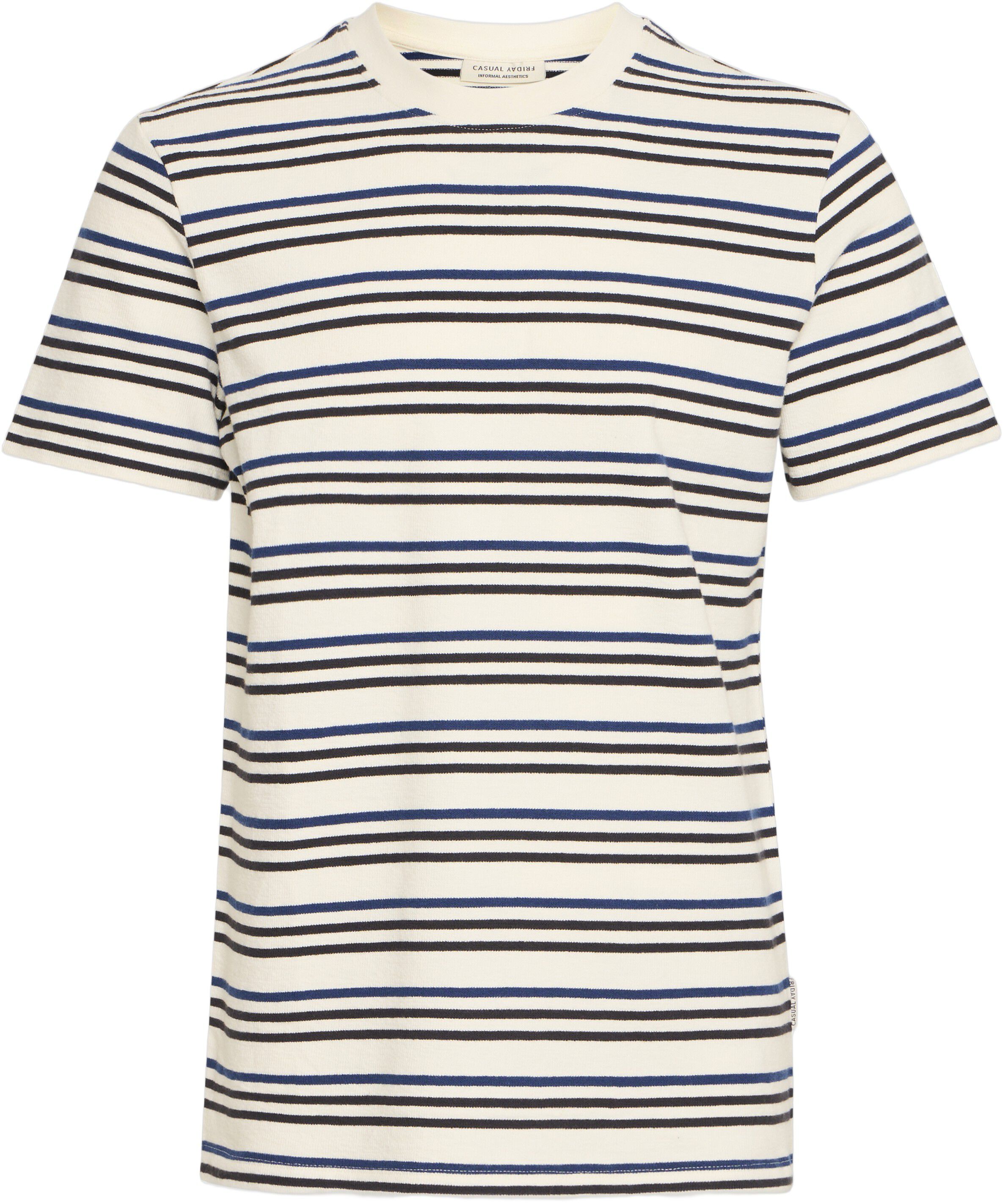 CFLEON striped frott&eacute; tee