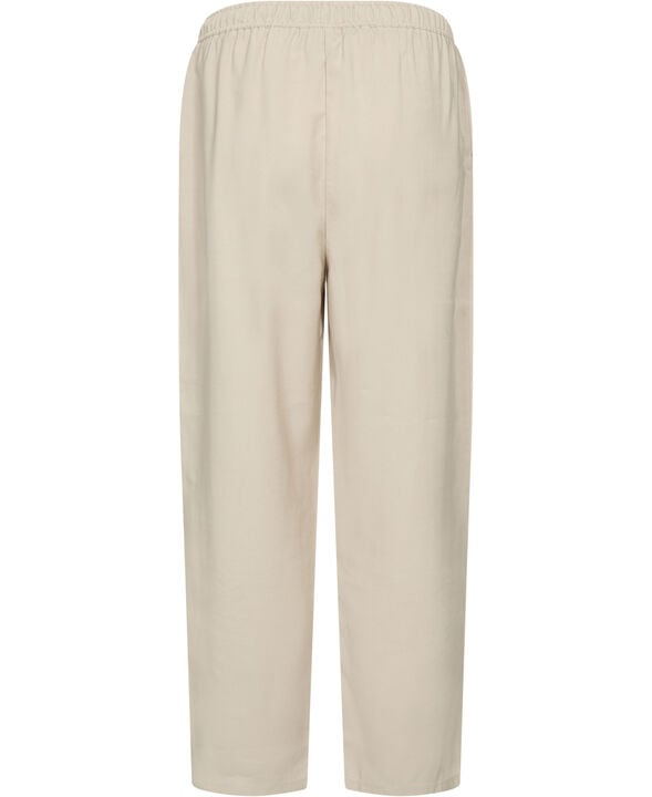 Drawstring flowy trousers