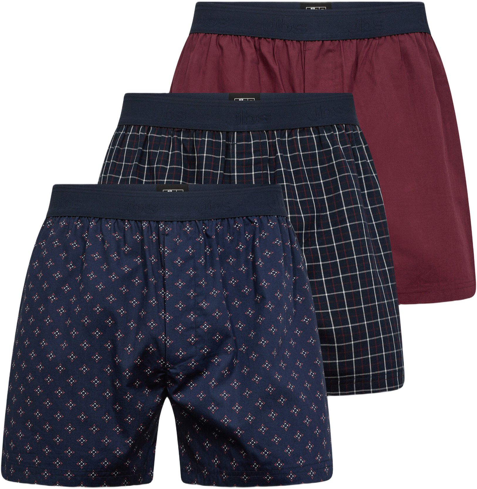 JBS 3-pack boxershorts
