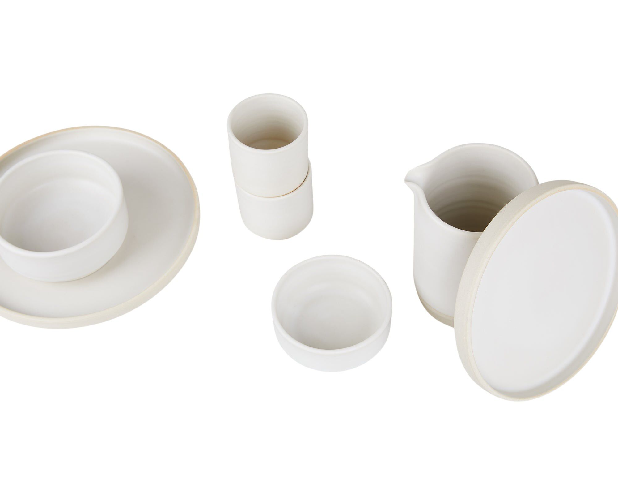 Otto Ceramic Cup Set of Two | Natural