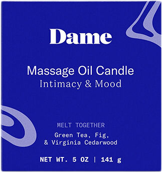DAME PRODUCTS - MASSAGE OIL CANDLE MELT TOGETHER