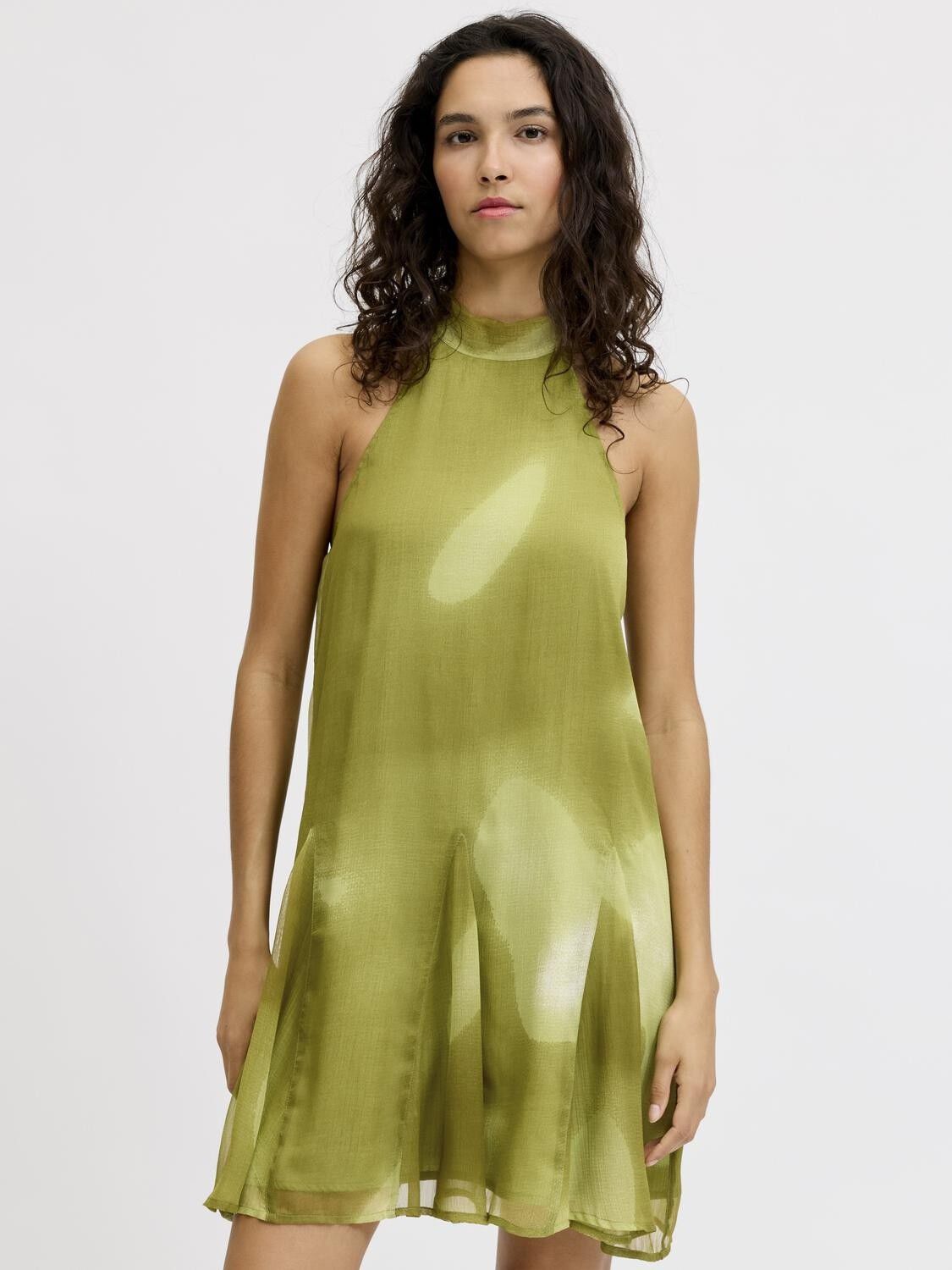 JXEMILIA CHIFFON SL HALTERNECK DRES