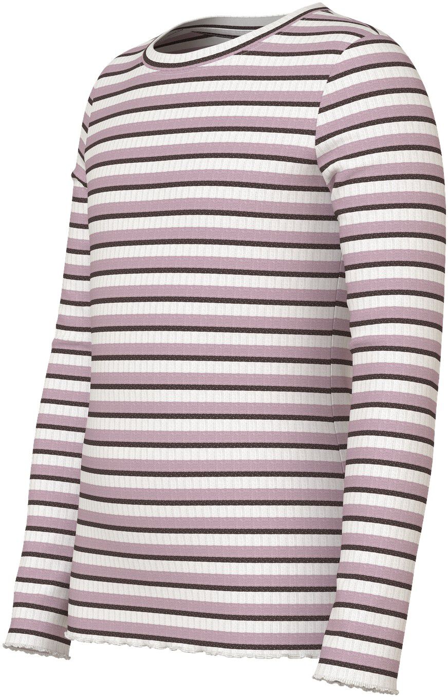 NKFVEMMA GLITTER LS SLIM TOP