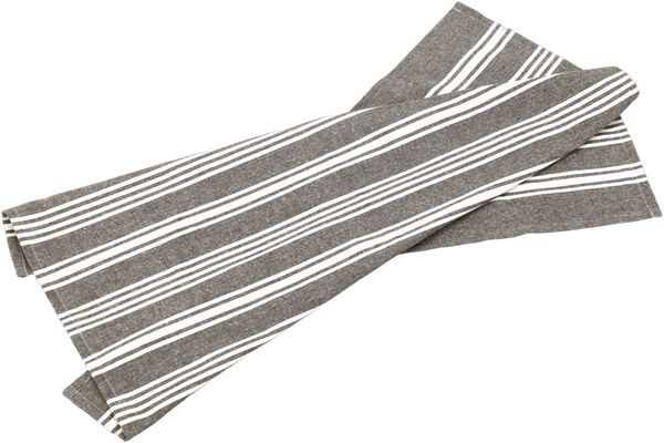 Viskestykke recycle Eco Stripe 70 x 50 cm Coffee Bean