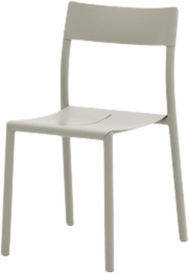 May Chair, Outdoor, Steel, Light Grey