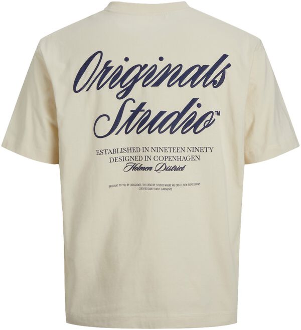 JORNORREBRO TYPO TEE SS CREW NECK S