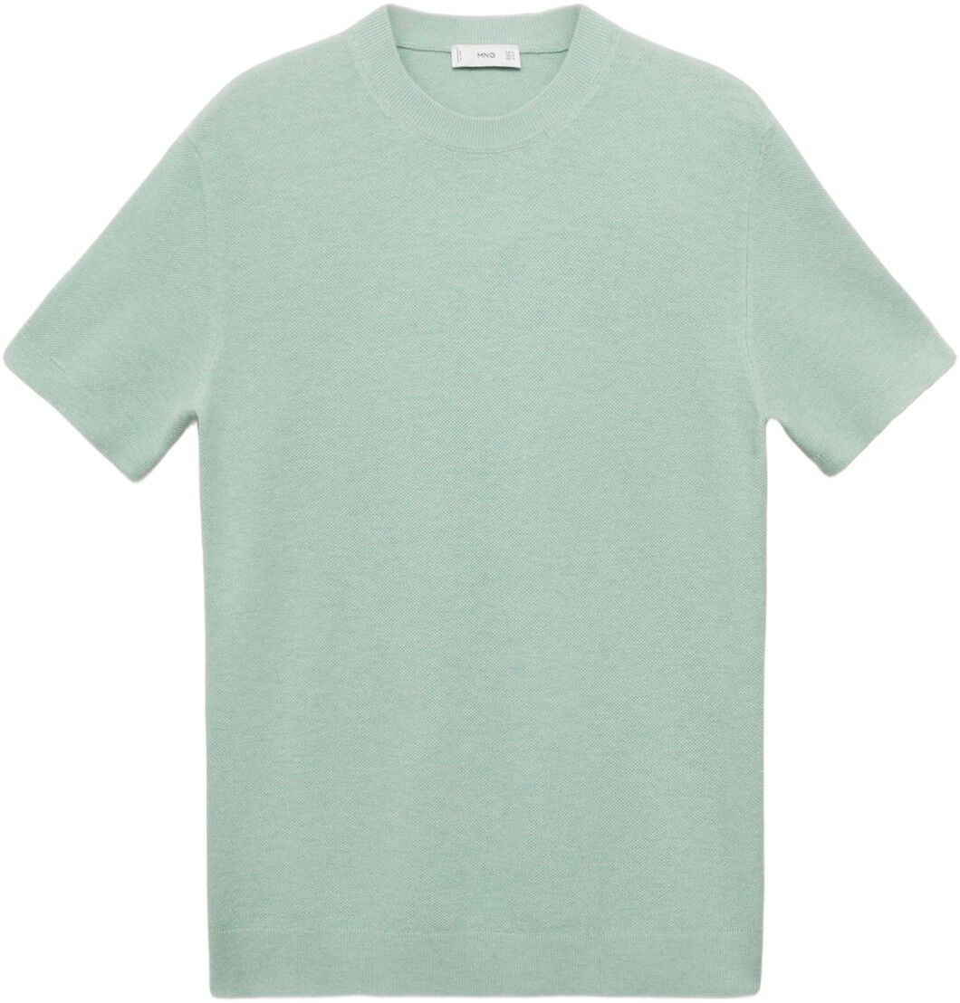 Cotton fine-knit t-shirt