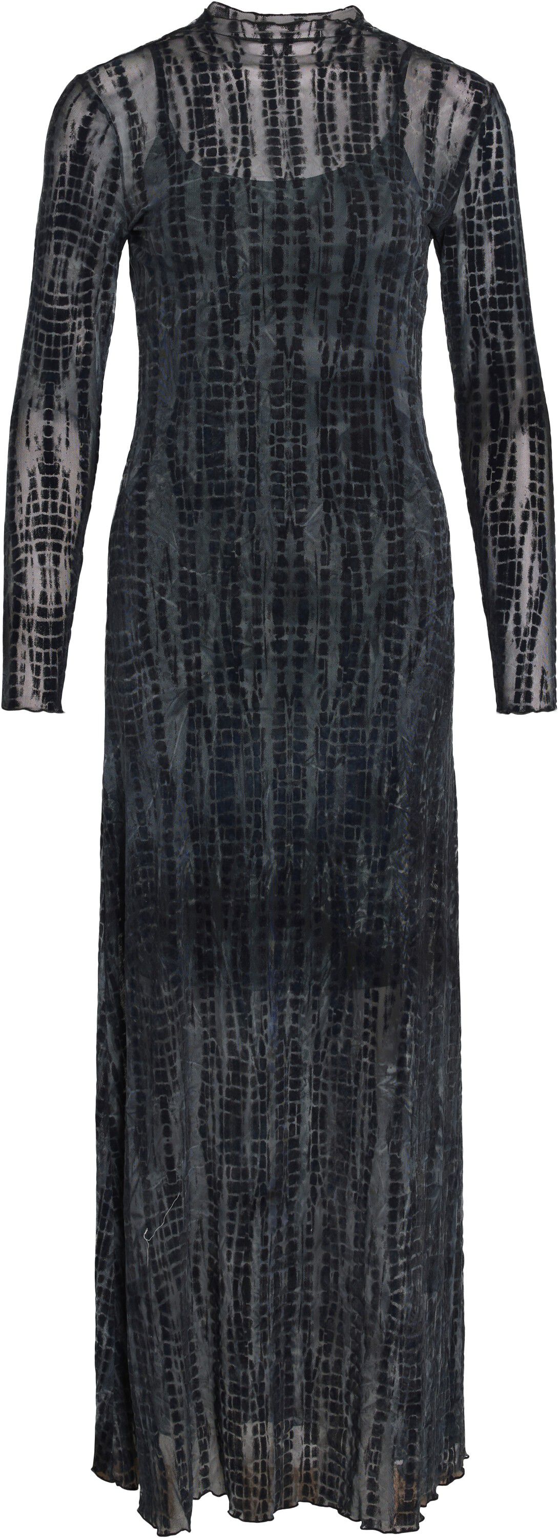 Rouasra L/S O-Neck Maxi Dress