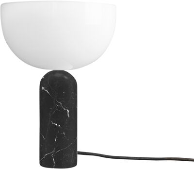 Kizu Table Lamp, Black marble, Small