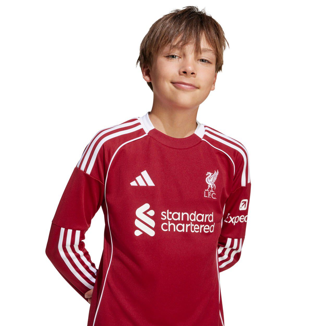 Liverpool 25/26 Lang&aelig;rmet Hjemmebanetr&oslash;je