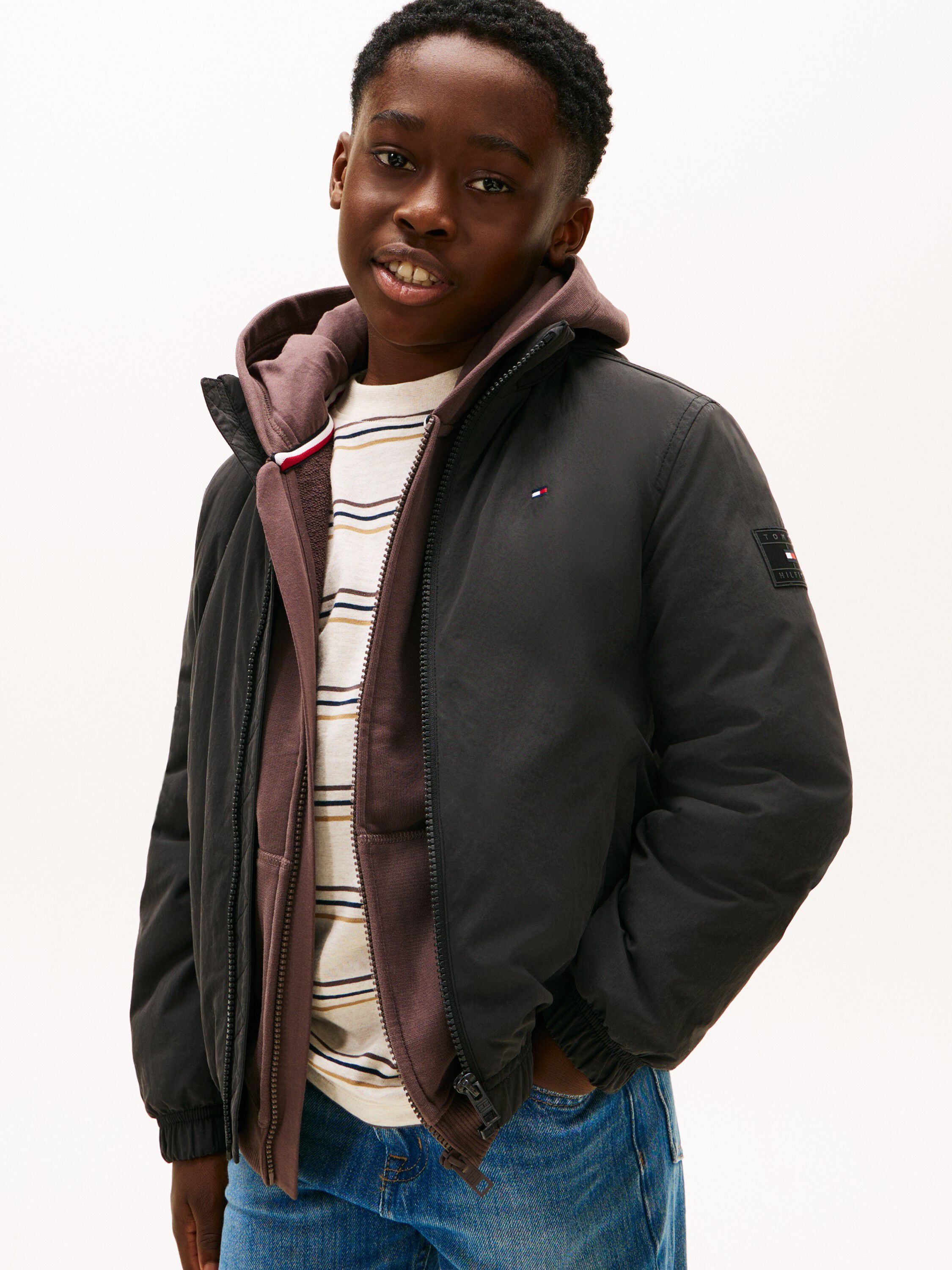 Essential Packable Hood Padded Jacket