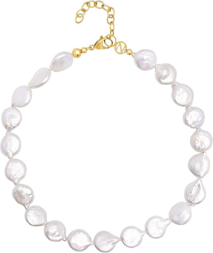 Como Flat Pearl Choker