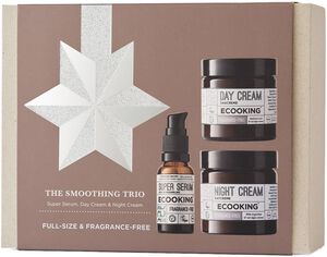 The Smoothing Trio - Day & Night Cream + Serum Set - Fragrance Free -