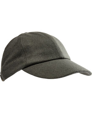 Wool cap with visor
