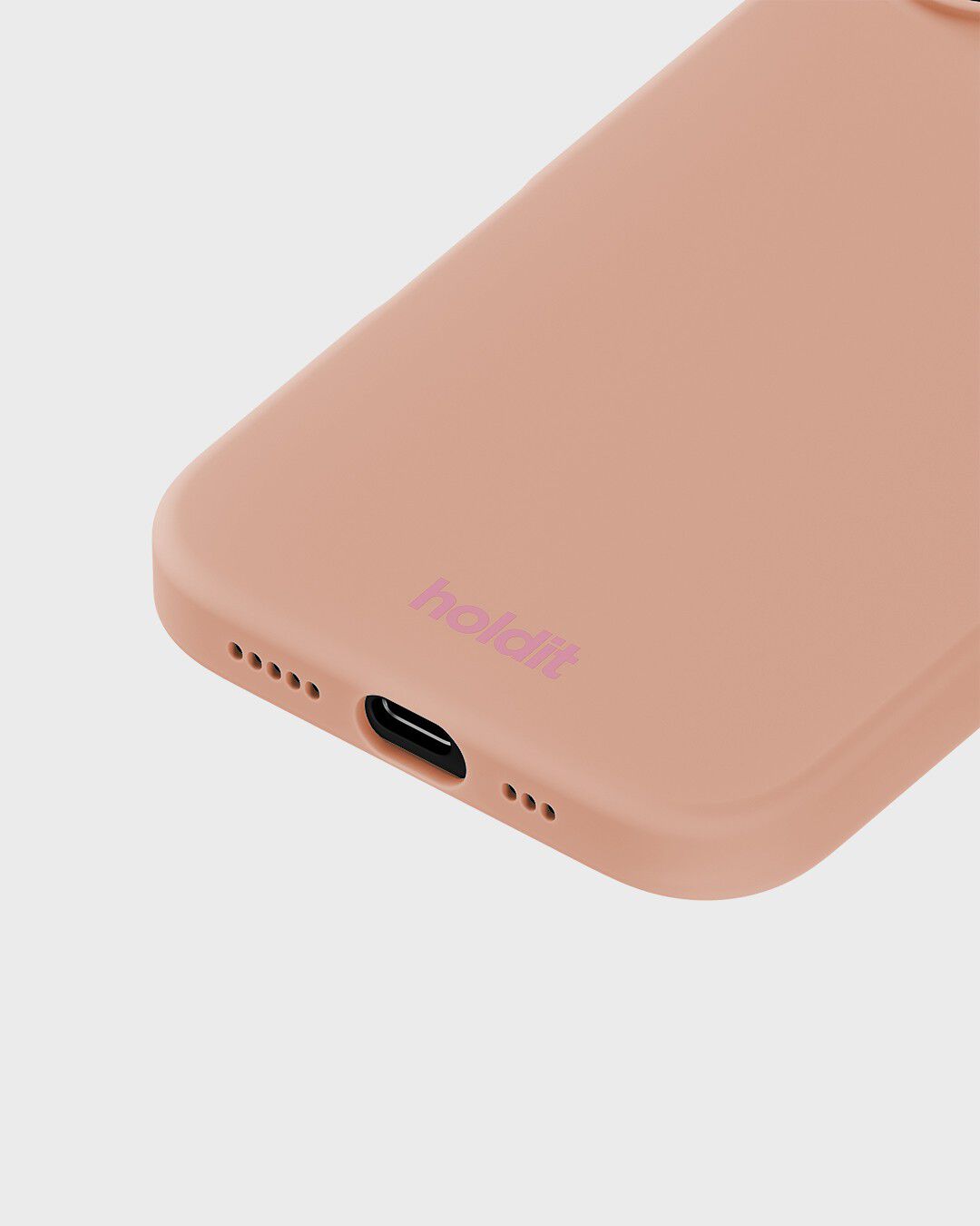 Silicone Case iPhone 16 Bare Pink