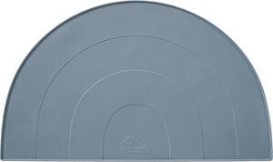 Silicone Placemat, Rainbow - Midnight Blue