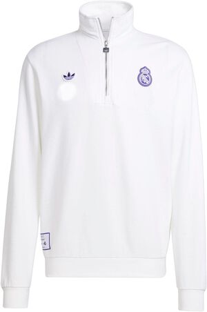 Real Madrid Terrace Icons Half-Zip Tr&aelig;nings Tr&oslash;je