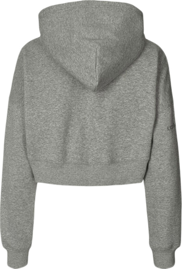 Oversized Crop hættetrøje