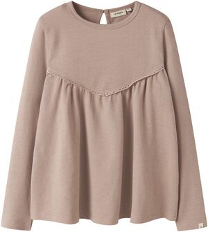 NMFBERRY LS LOOSE TOP LIL