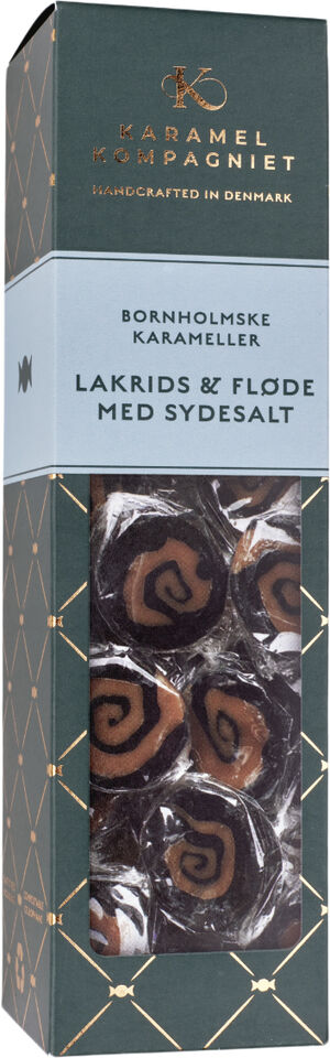 Lakrids & Fløde med sydesalt elegance