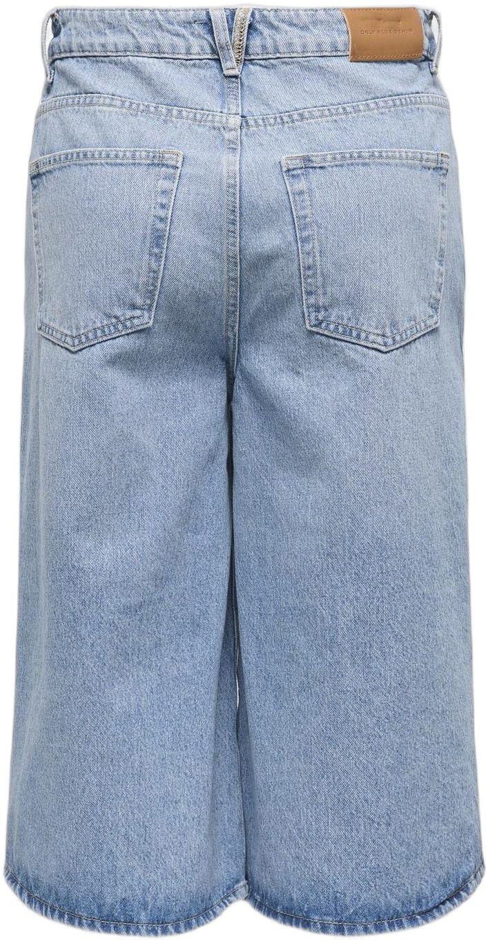 ONLHOPE HW WIDE LONG SHORTS DNM