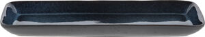 Serveringsfad rektangulært 38 x 14 cm Sort/Mørkblå