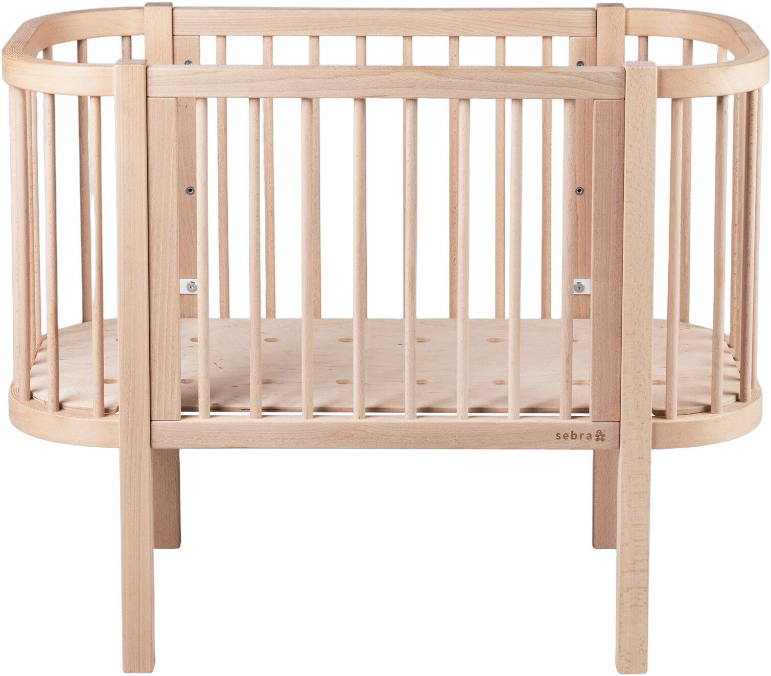 Sebra Bedside Crib, Wooden Edition