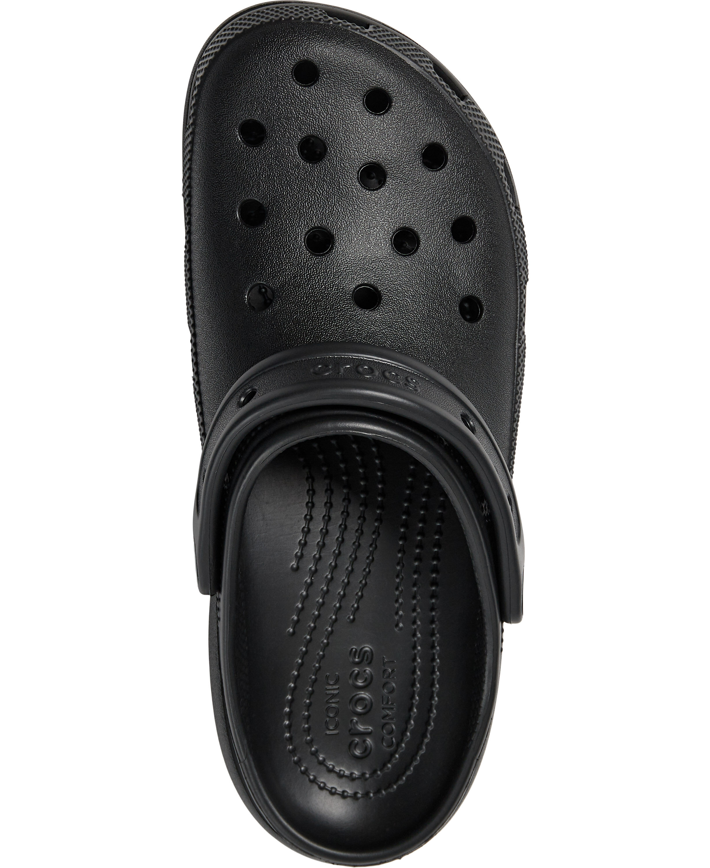 Classic Platform Clog W Blk