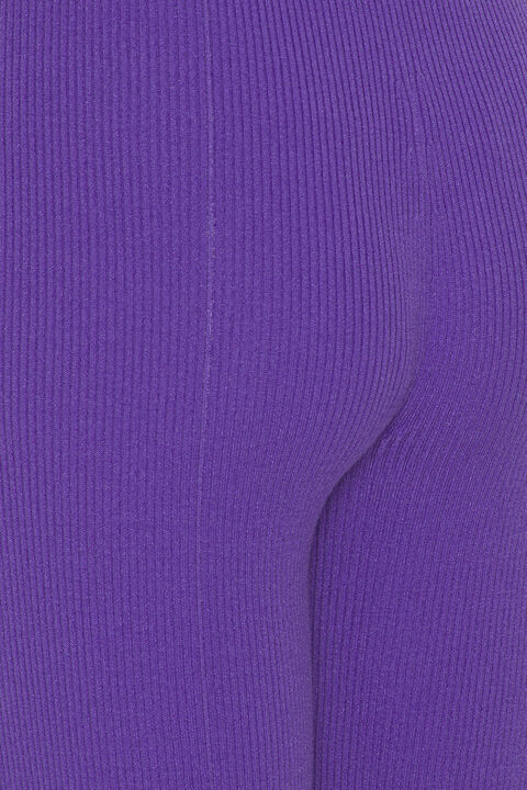 Dense Knit Slit Pants