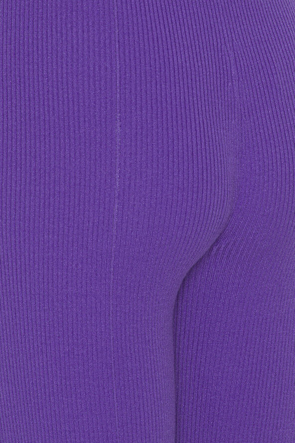 Dense Knit Slit Pants