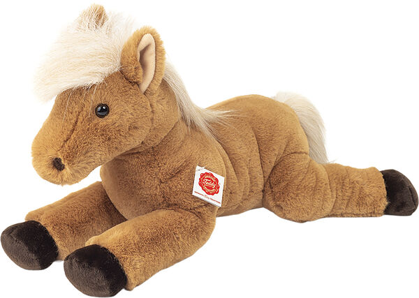 Teddy Hermann - Liggende hest 34 cm