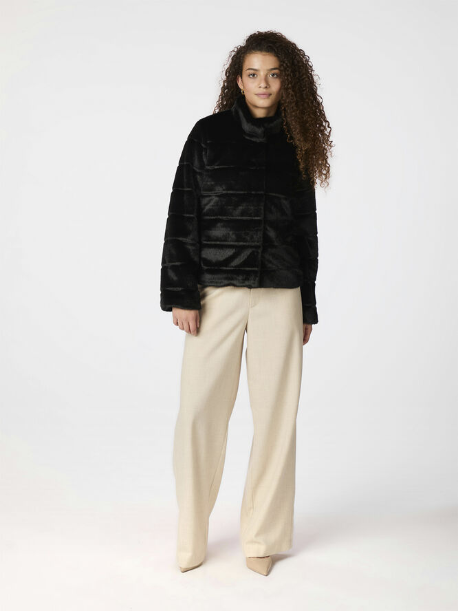 Kahlia Shaved Faux Fur Coat