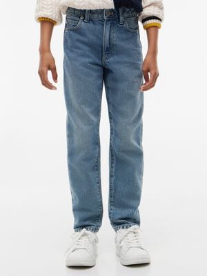 Faded Straight Jeans