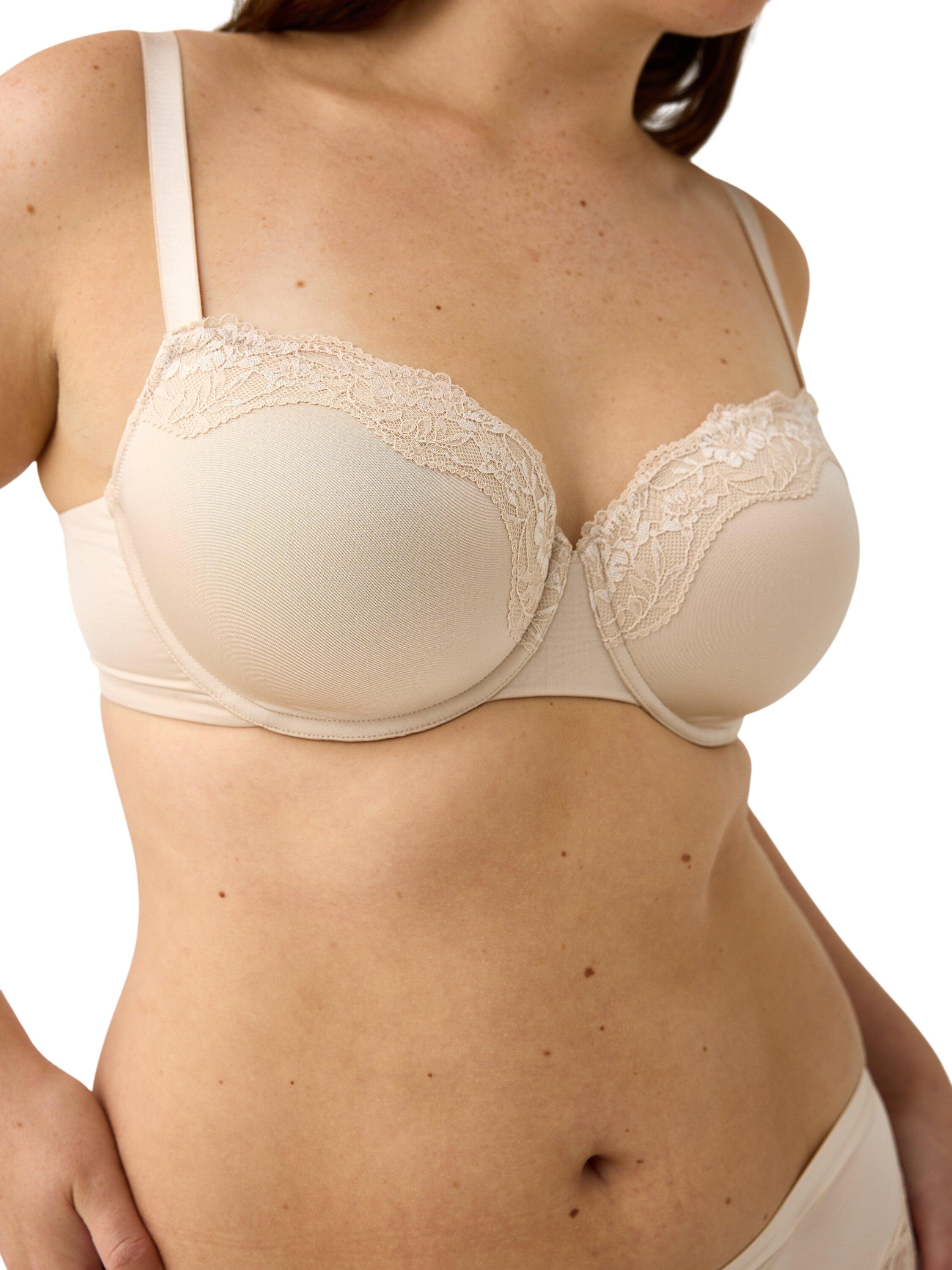 En komfortabel balconette-BH med fi